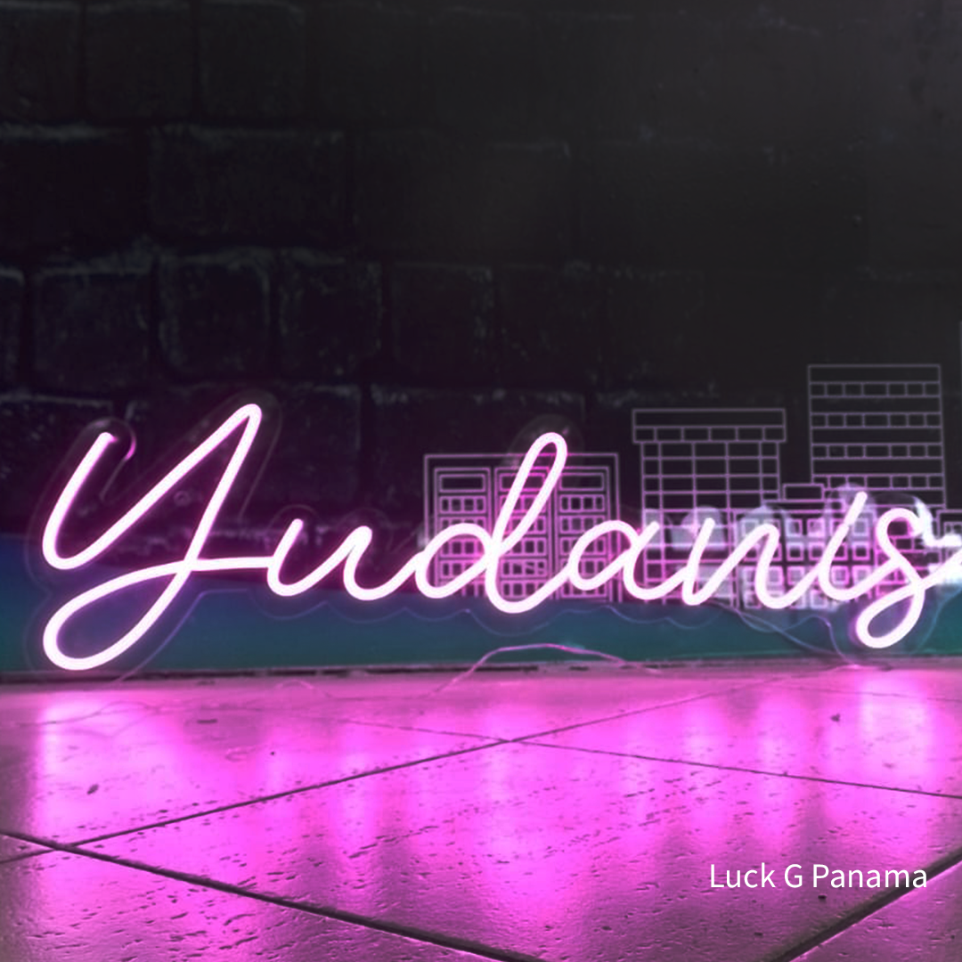 Nombre en Neón flex