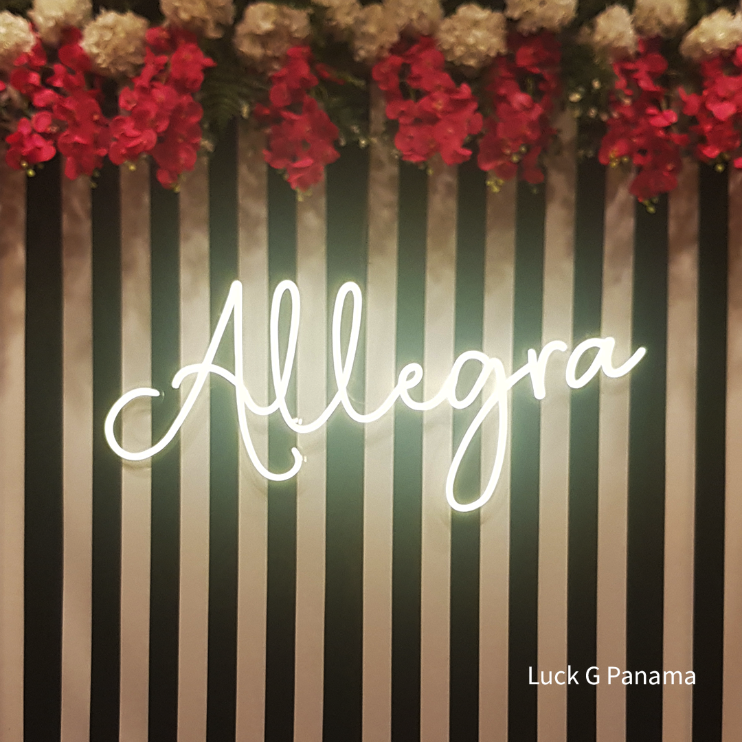 Nombre en Neón flex